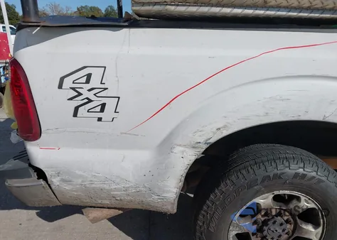 2015 Ford F-250 Xl из США, поврежденный, VIN 1FT7W2B63FED70221